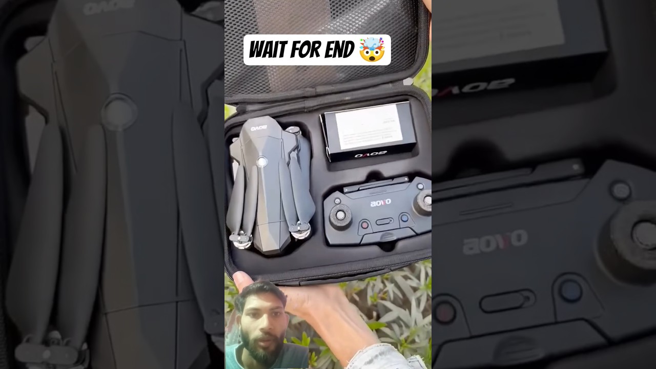 Best Drone Aovo W70 🔥GPS 1KM Range 30 minutes flying time Brushless Motor HD Camera 4k video