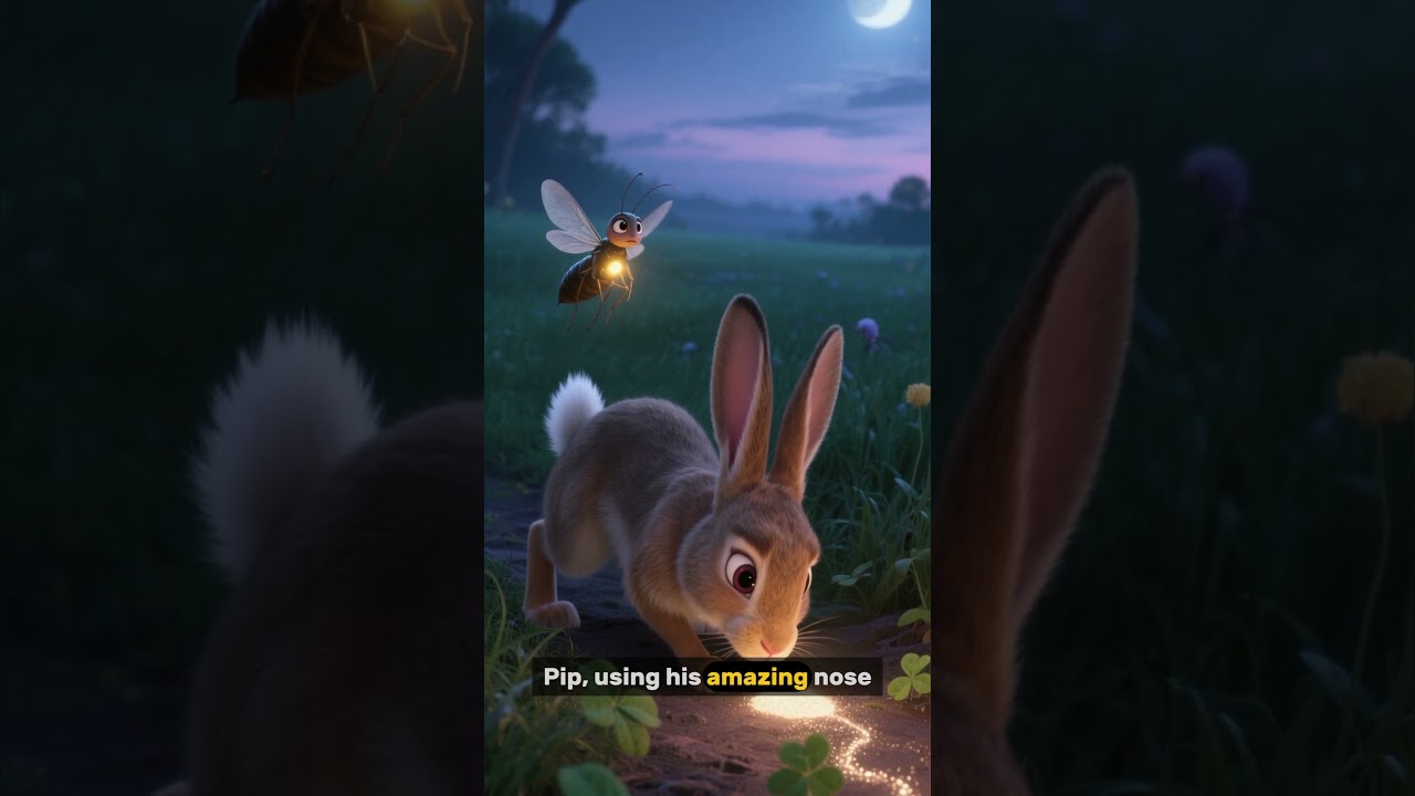 Pip the Bunny Who Sniffs Adventures!&rdquo; 🐇✨ #animatedstory #rabbit #disney #didyouknow #facts