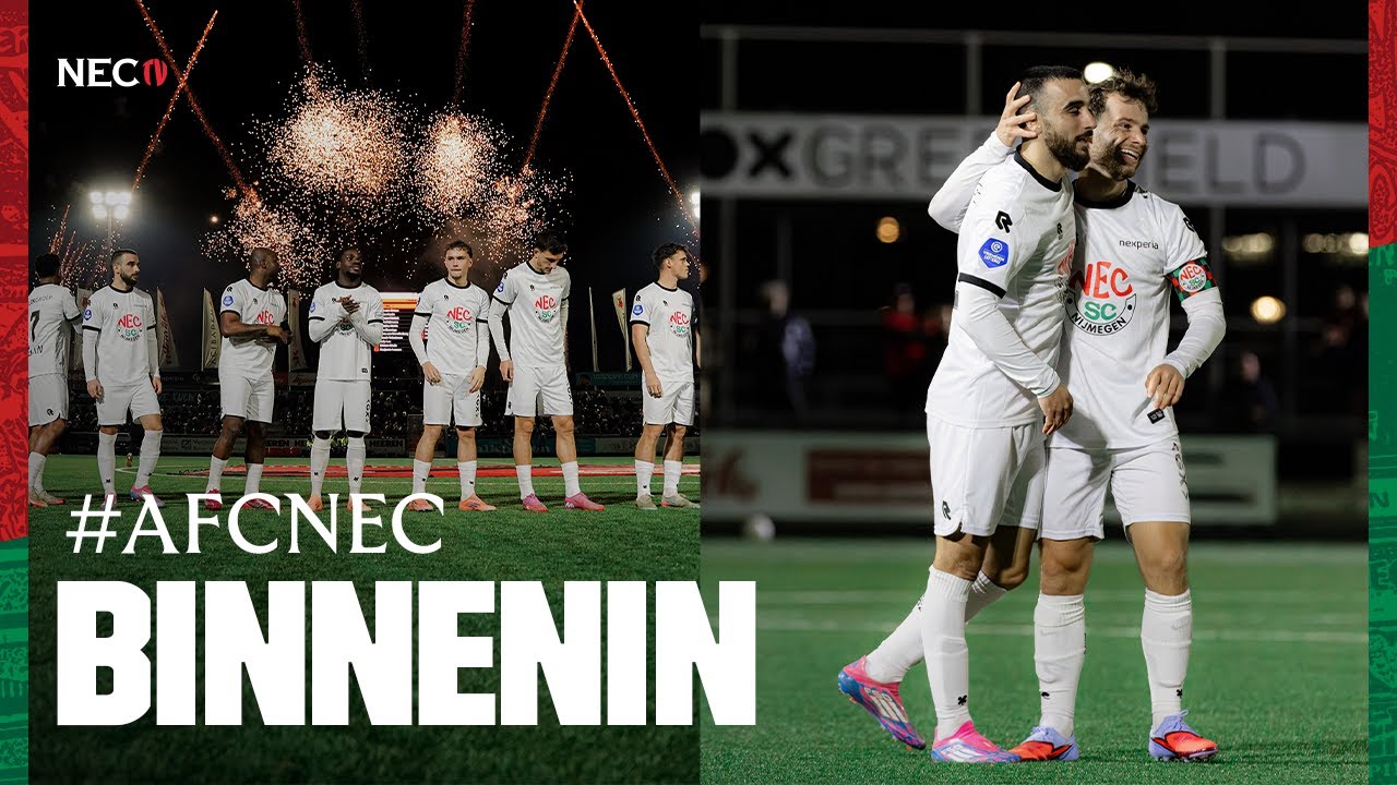 N.E.C. BEKERT DOOR na WINST in Amsterdam | Binnenin #AFCNEC