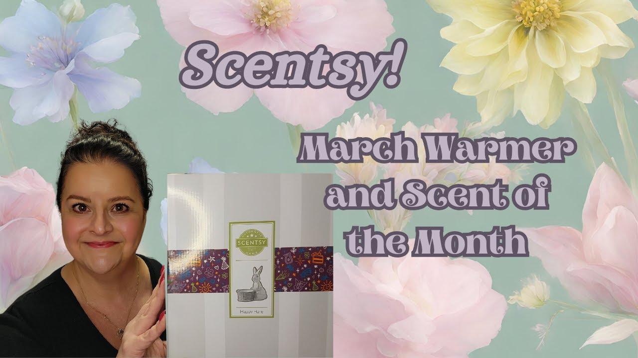 Scentsy March Warmer and Scent of the Month! 🐰