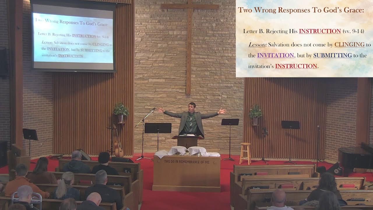 "Responding to God's Grace" - Matthew 22:1-14