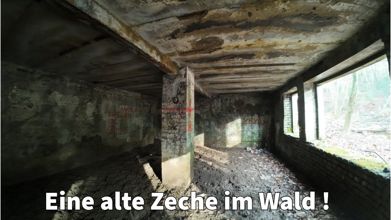 Eine alte Zeche im Wald!
