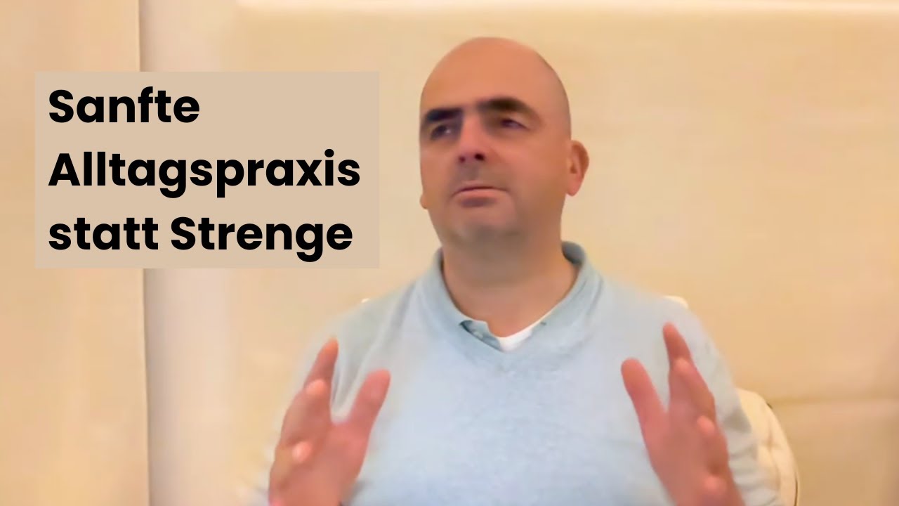 Sanfte Alltagspraxis statt Strenge - Vipassana Retreat Vortrag