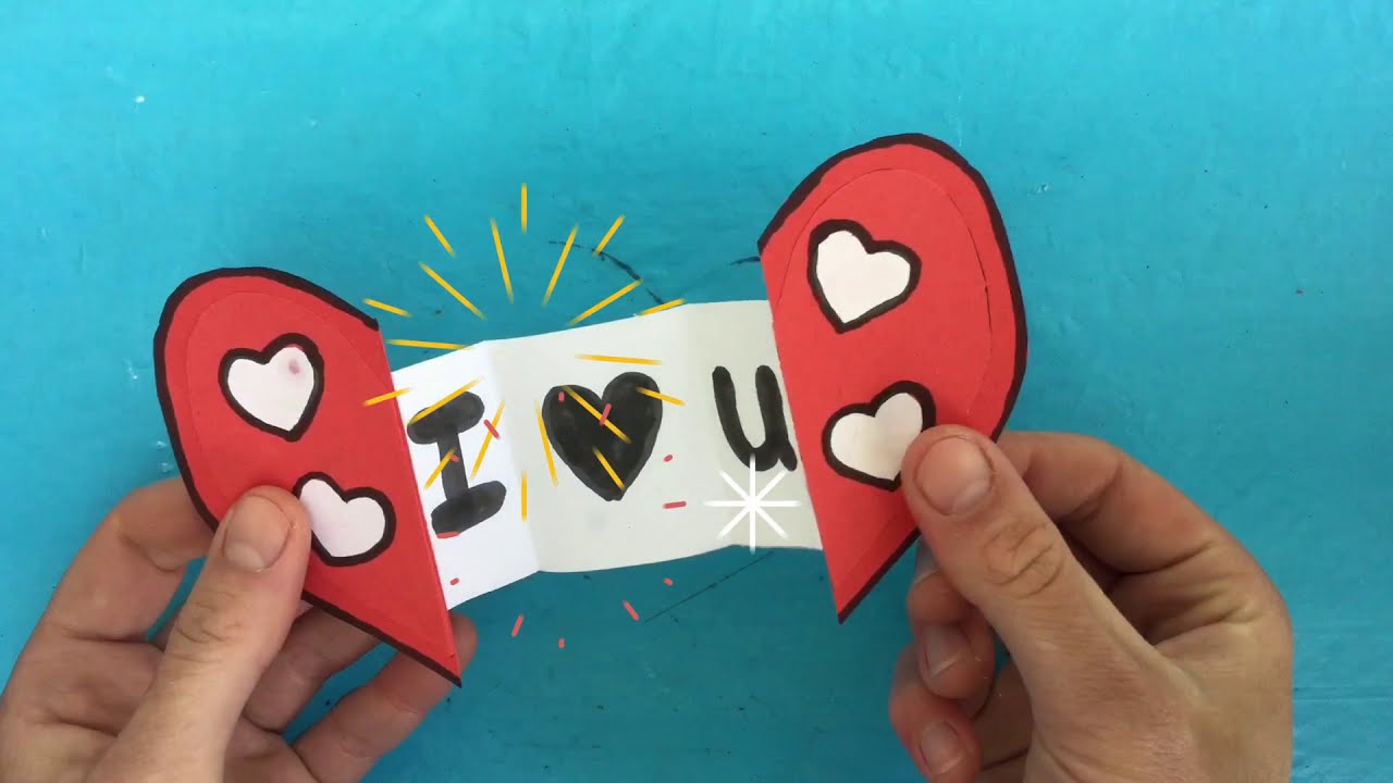 ★BRICOLAGE POUR LA FÊTE DES MÈRES ★ CARTE FETE DES MERES POP-UP