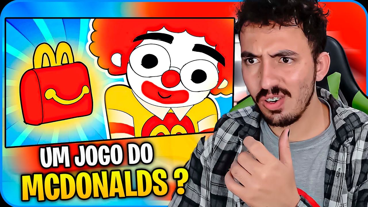 O JOGO PARA CRIANÇAS DO MC DONALD'S ERA UMA PORCARIA - GEMAPLYS | Leozin React