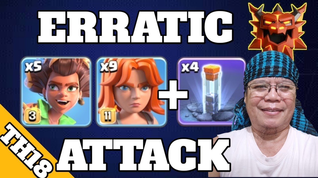 Th18 Legend League Attack: Unpredictable Triples In Legends (Clash Of Clans)