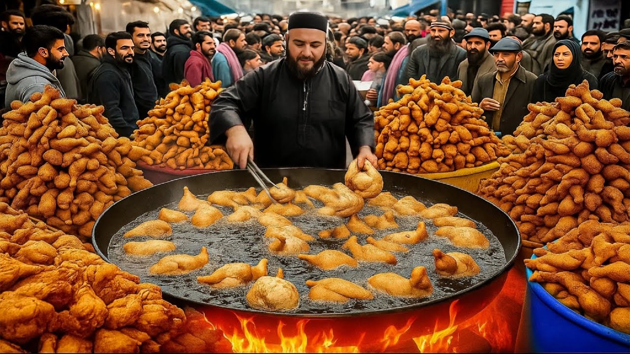 800KG CHICKEN PAKORA SOLD DAILY 😱 | NEW TRENDING STREET FOOD OF PAKISTAN | STREET FOOD COMPILATION