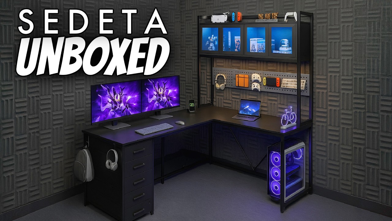 Best Budget Gaming Desk? Building the SEDETA 62