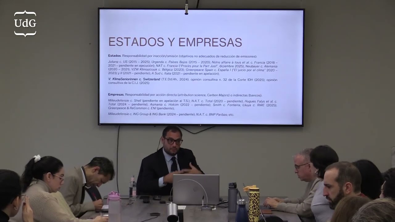 Carlo Vittorio Giabardo: Estrategias argumentativas y problemas abiertos en el contencioso climático