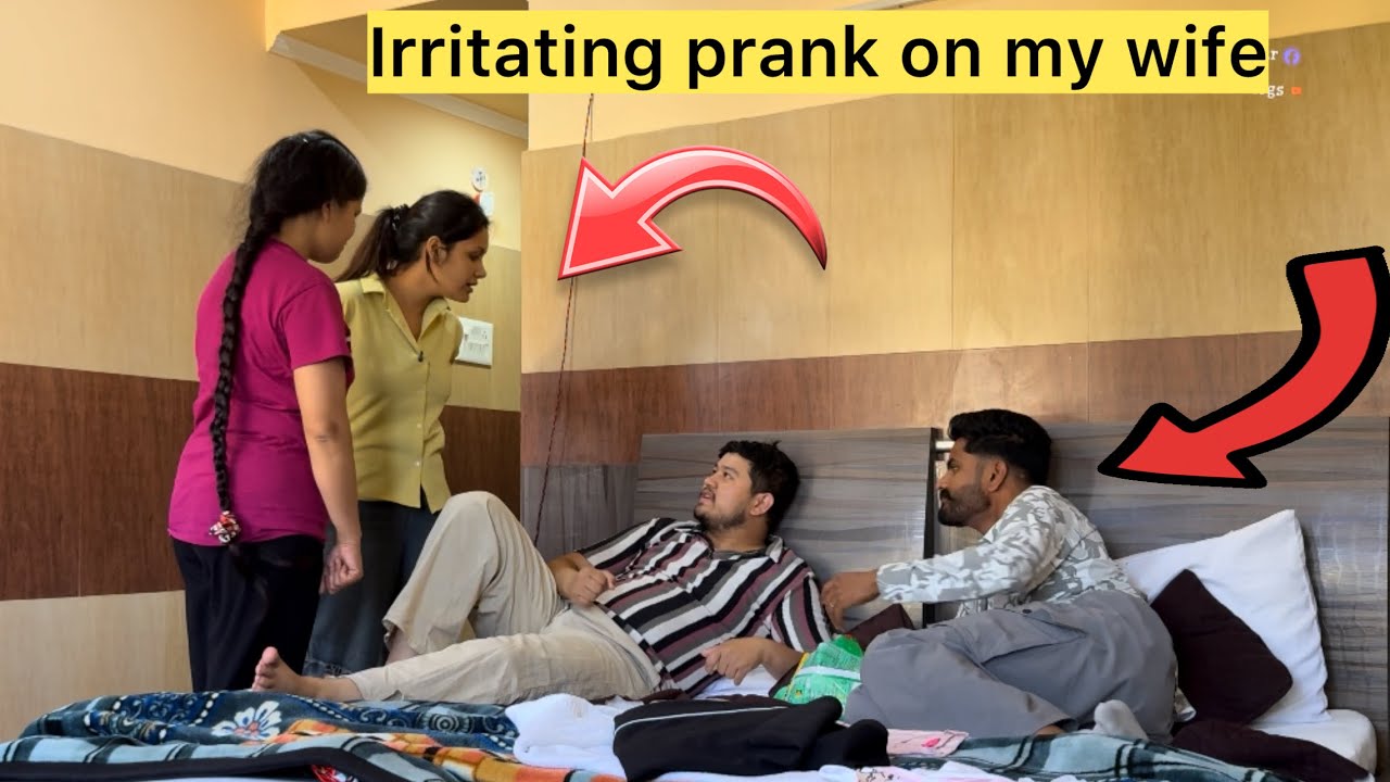 Irritating Prank On My Wife ||  @NikkRichaVlogs