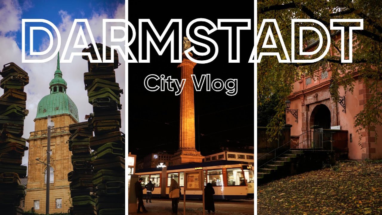 DARMSTADT CİTY VLOG