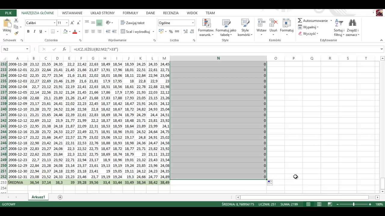 Matura Informatyka 2013 - Excel - Fundusze