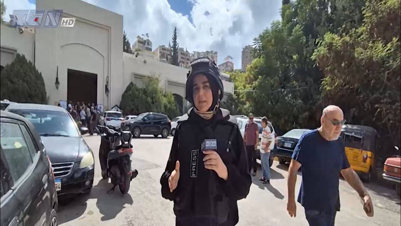 تشييع جماعي لشـ.ـهداء مجز.رة عين الدلب في مقبرة صيدا الجديدة في سيروب
