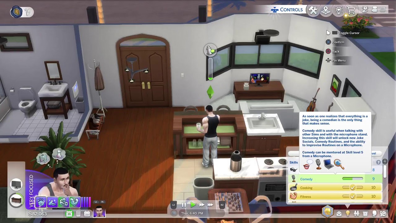 The Sims 4 - Leveling up/making money (PS5)