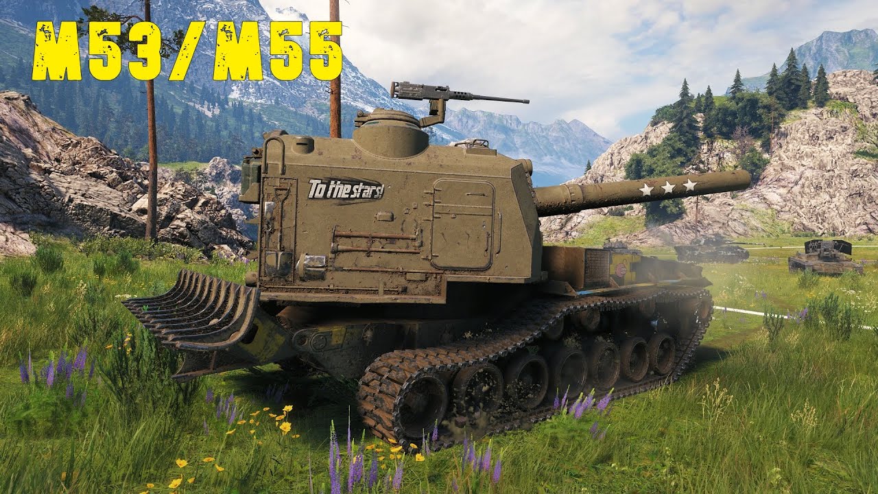World of Tanks M53/M55 - 4 Kills 4K Damage