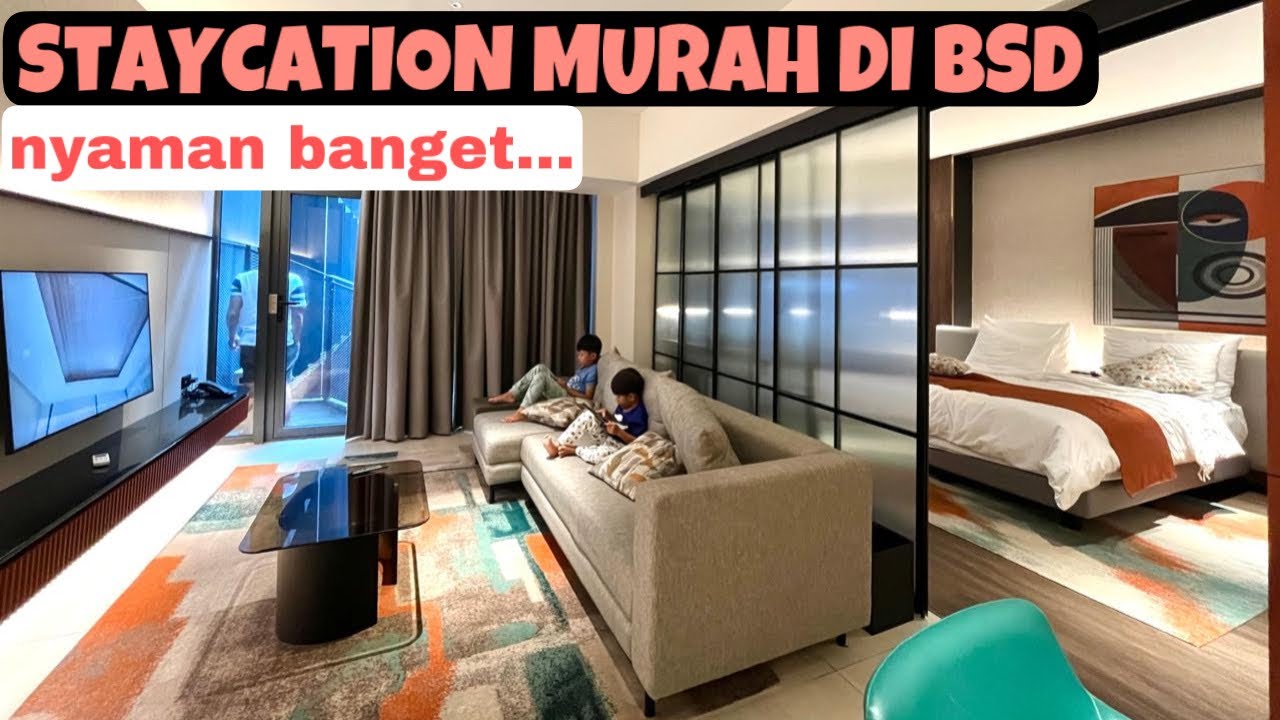 HOTEL BARU DI BSD | STAYCATION DI HERLOOM SERVICED RESIDENCE BSD | RIVIEW HOTEL