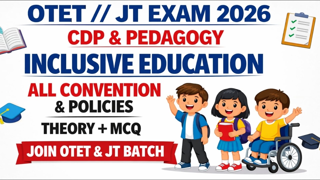 All Conventions And Policies Theory + MCQ In Inclusive Education 2026