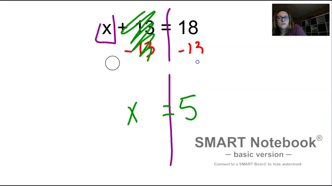 One-Step Equations with Addition and Subtraction