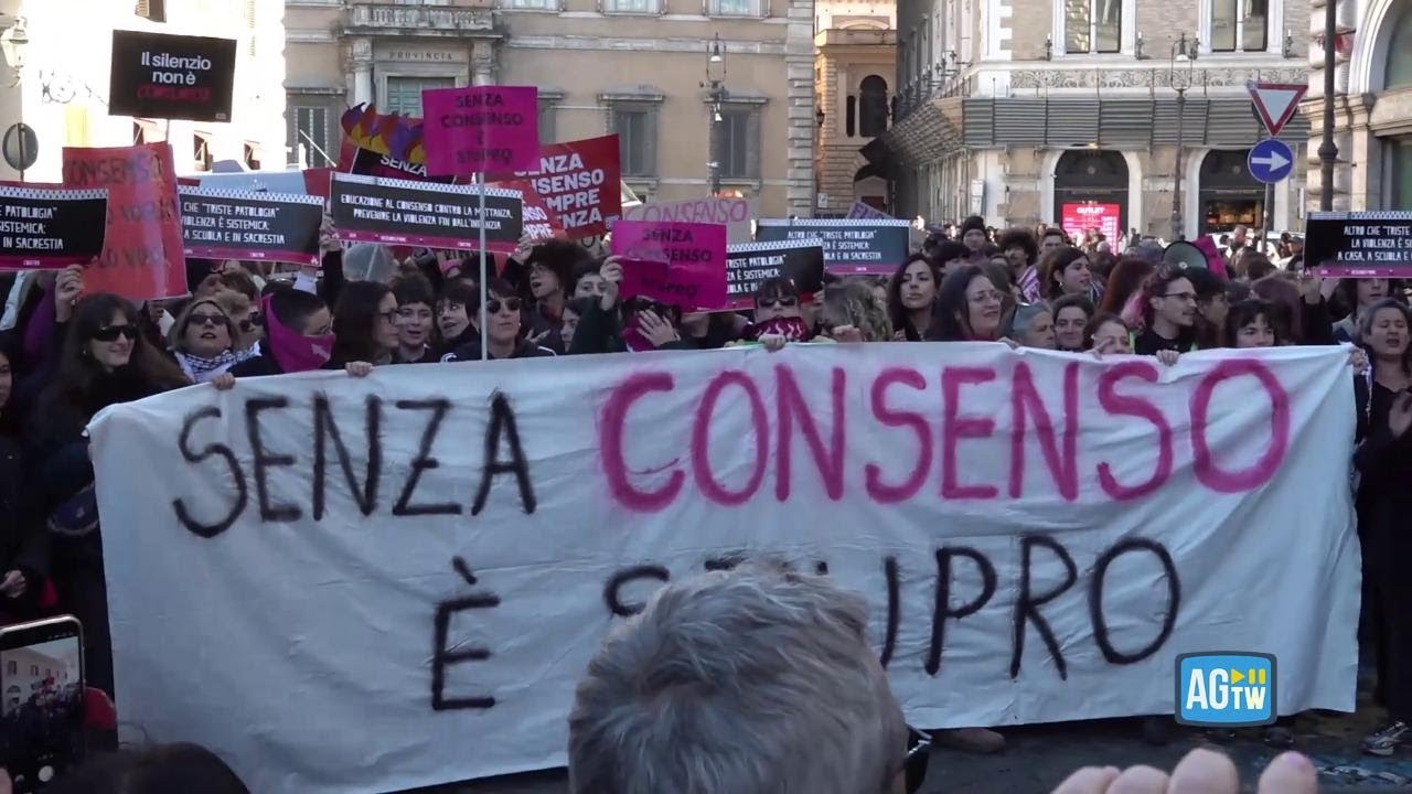 Manifestazione CONTRO IL DDL BONGIORNO sul 609 bis A ROMA. Boldrini: 