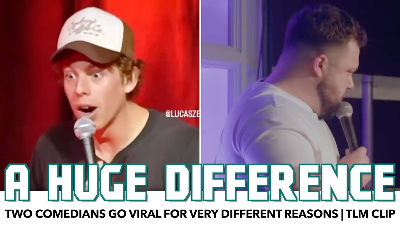 Two Comedians Go Viral For Very Different Reasons | TLM Clip