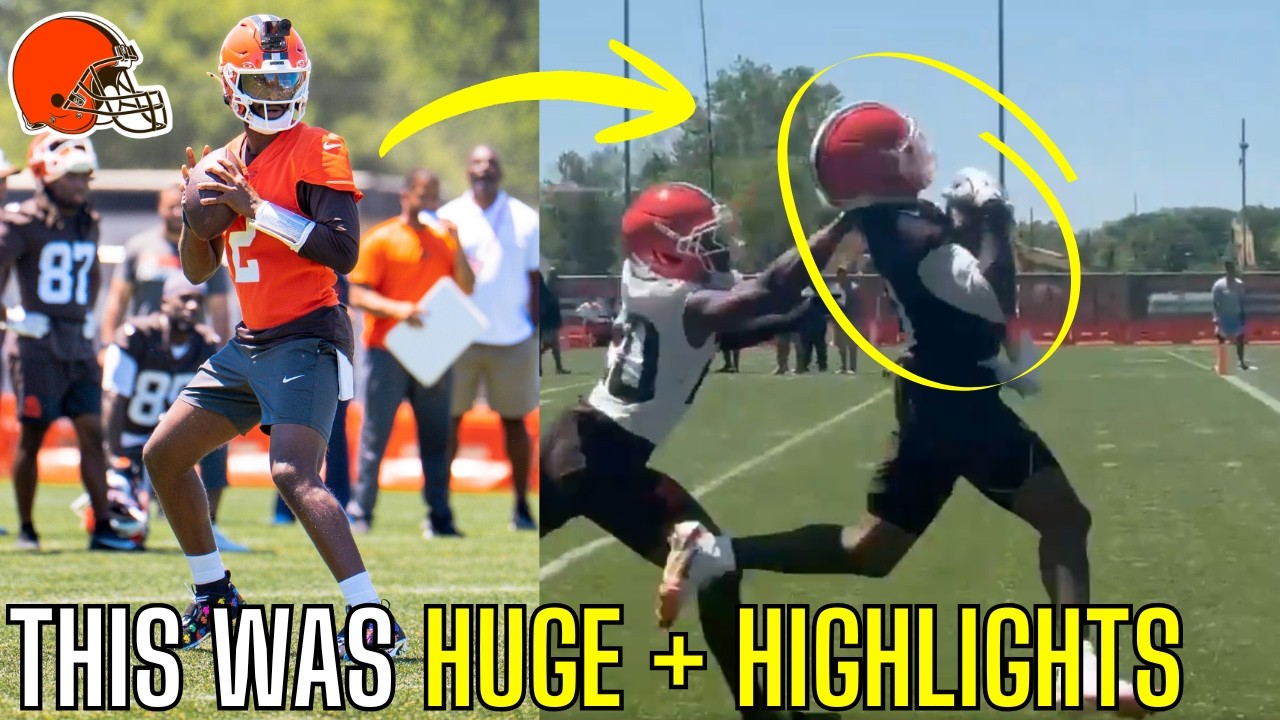 SHEDEUR SANDERS Made A HUGE SURGE For QB 1 At Cleveland Browns OTAs... | Highlights |