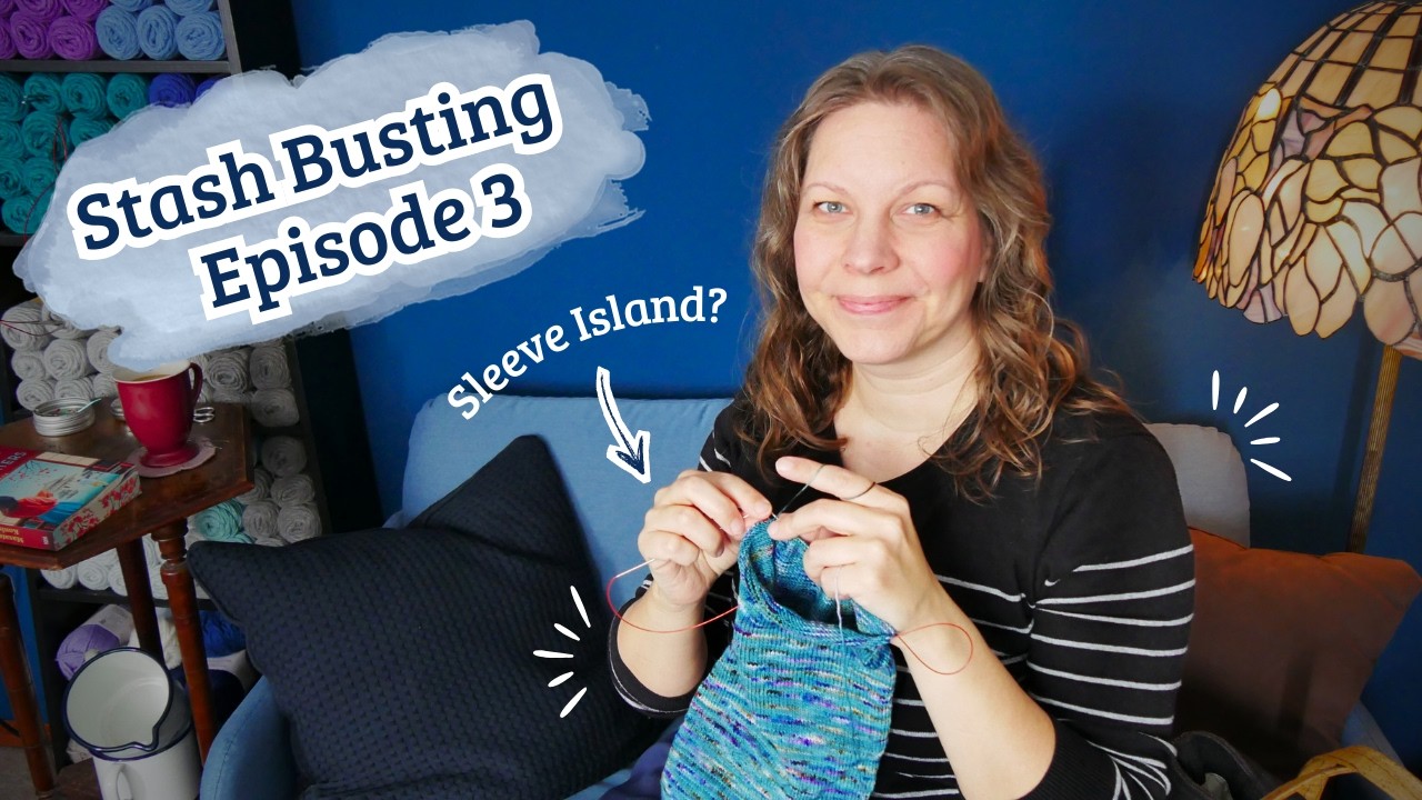 Neues Häkelprojekt, Halbzeit beim Ärmel & doch noch Wolle! • Stash-Abbau 2026 Episode 3 • StrickVlog