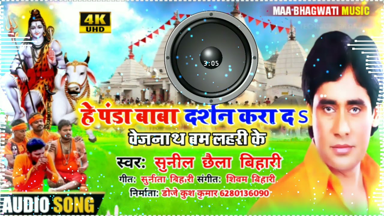 Hay Panda Baba Darshan Kara Da Dj Song | Sunil Chhaila Bihari Bol Bam Dj Remix | Hey Panda Baba Dj