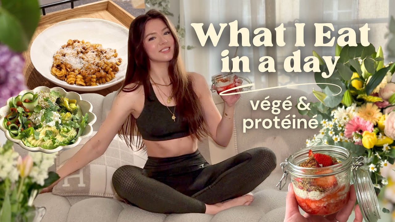 What I Eat in a Day - Protéiné & Végétarien | SleepingBeauty