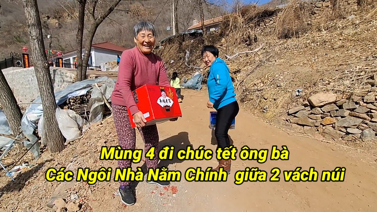 710.Một ngày Đi Chúc Tết Ông Bà Của Gia đình Nhi.
