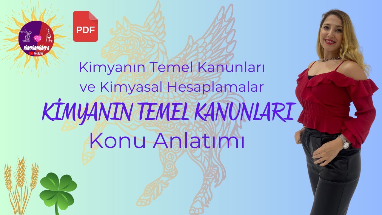 Kimyanın Temel Kanunları | 21 Günde TYT - MSÜ Kimya | 10.Sınıf | 12.Gün 1.Video