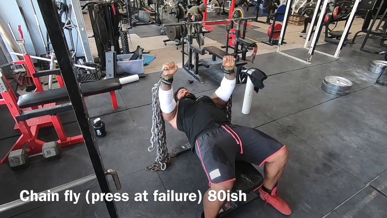 Rob Hall, Off-Season Bench Press Training