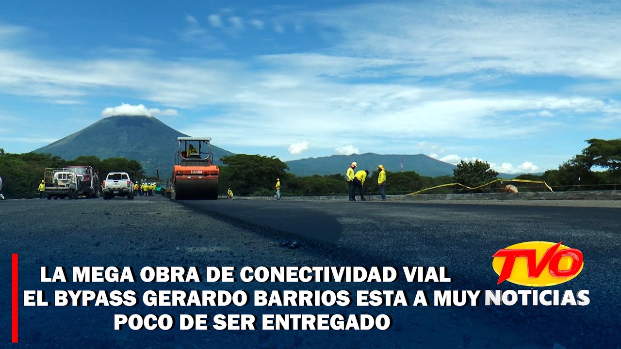 La mega obra de conectividad vial el Bypass Gerardo Barrios, esta a muy poco de ser entregado.