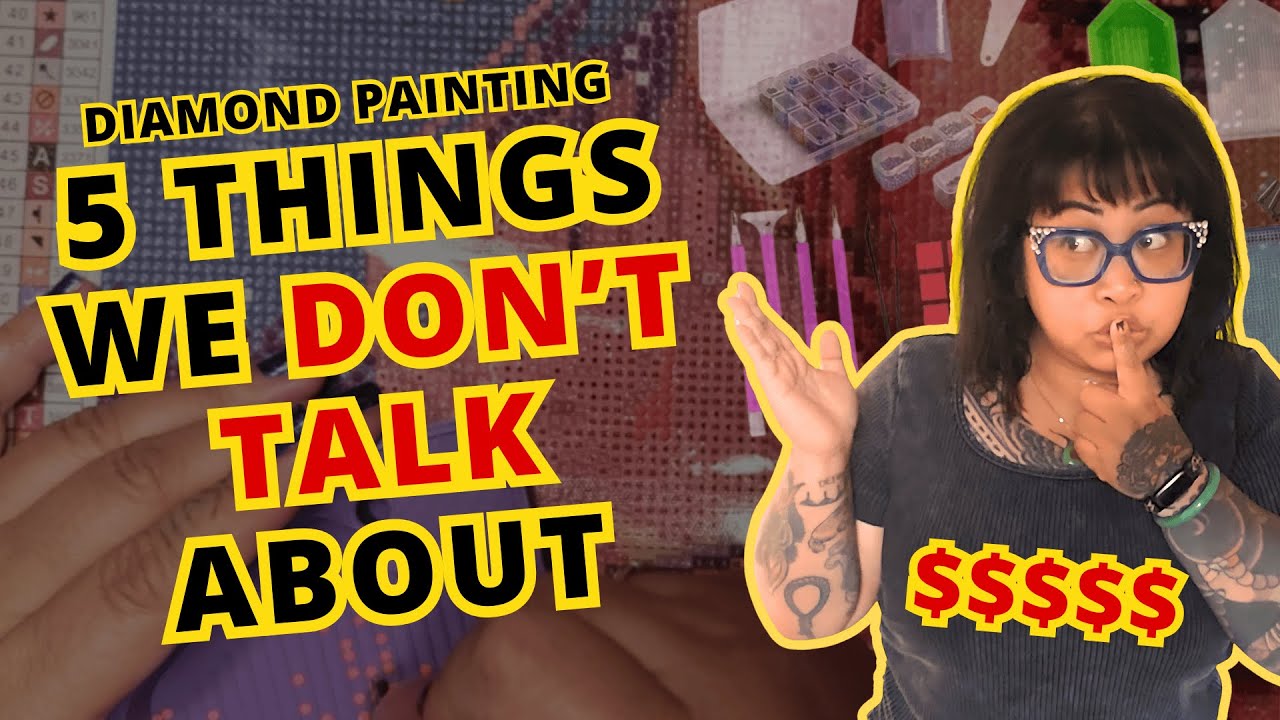 Manipulative Marketing, AI Artwork, Overconsumption, Making Money, Unlicensed Diamond Paintings
