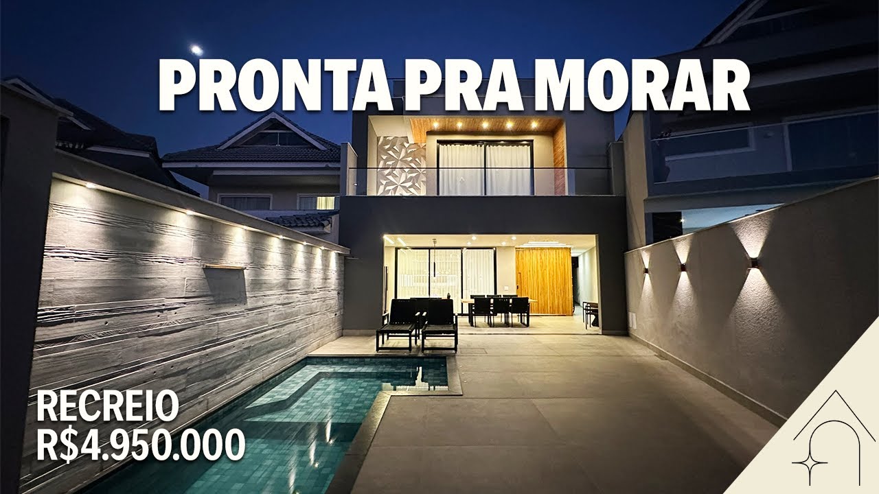 Essa Casa no Recreio Está Pronta pra Morar | Porteira Fechada no Riviera del Sol  • R$4.950.00,00
