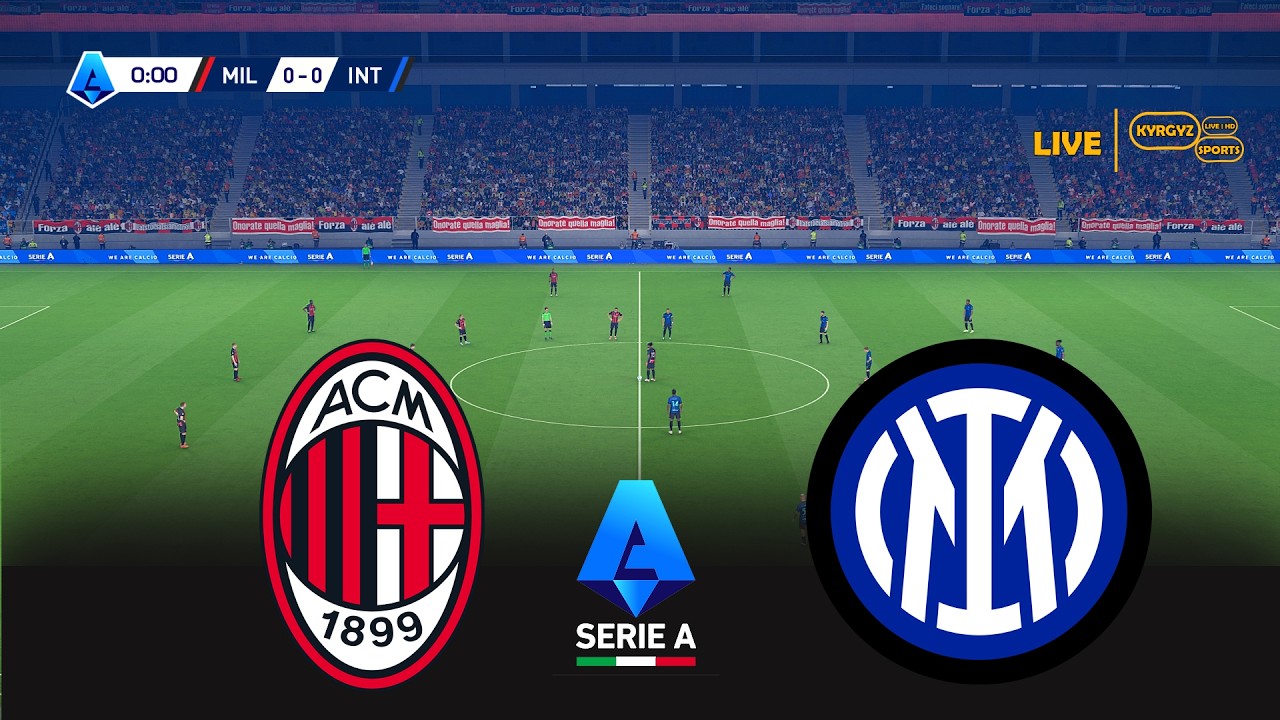 AC Milan vs Inter Milan | La Liga 2025/26 | Full Match & All Goals |  Prediction Simulation PES
