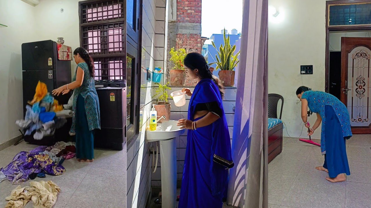 💁‍♀️सारा काम निपटाने के बाद 🌺क्यों जाना पड़ा 🤔बहार ग्रहिणी दिनचर्या 🏠