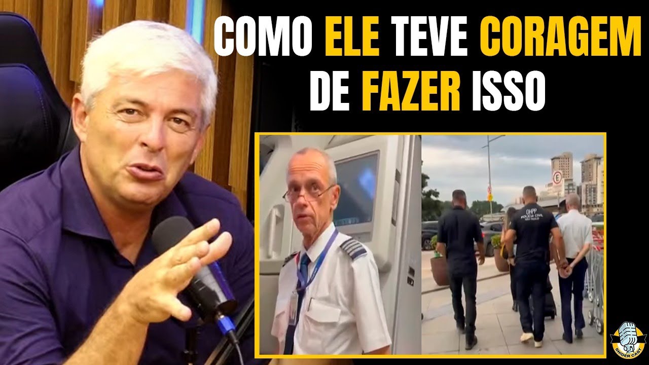 CORONEL PAGANOTTO FALOU SOBRE O PILOTO DA LATAM QUE FOI PR3SO HOJE!