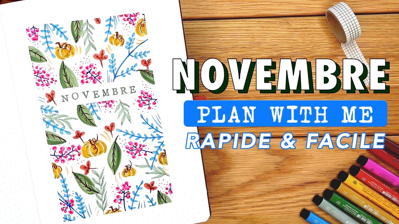 Bullet Journal NOVEMBRE 2021 | PLAN WITH ME