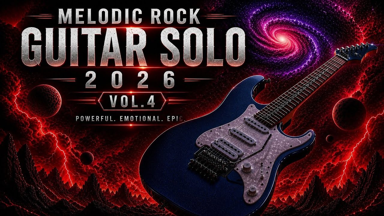 Focus Rock Guitar Solo 2026 🎸 Emotional Melodic Mix