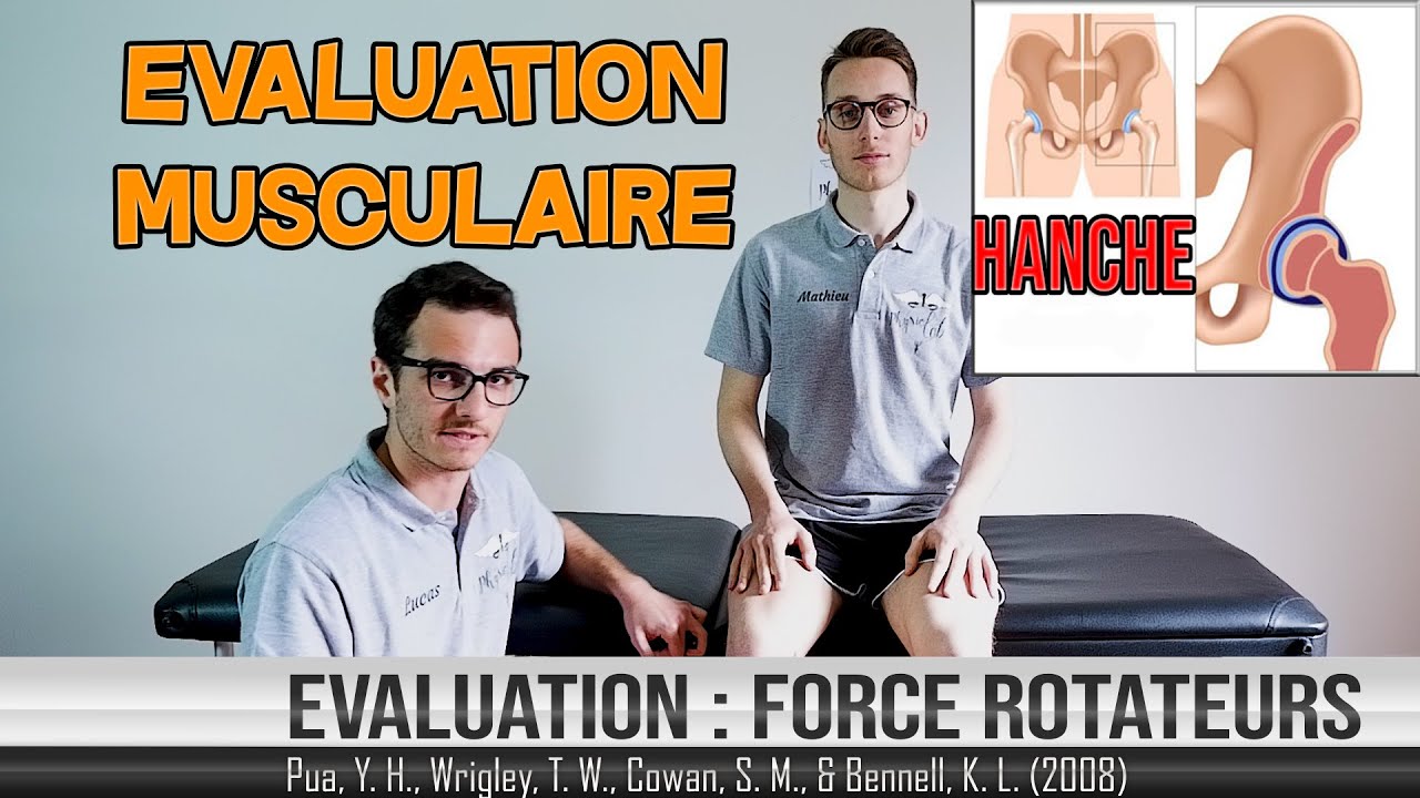 Evaluation Musculaire de la Hanche   Force des Rotateurs