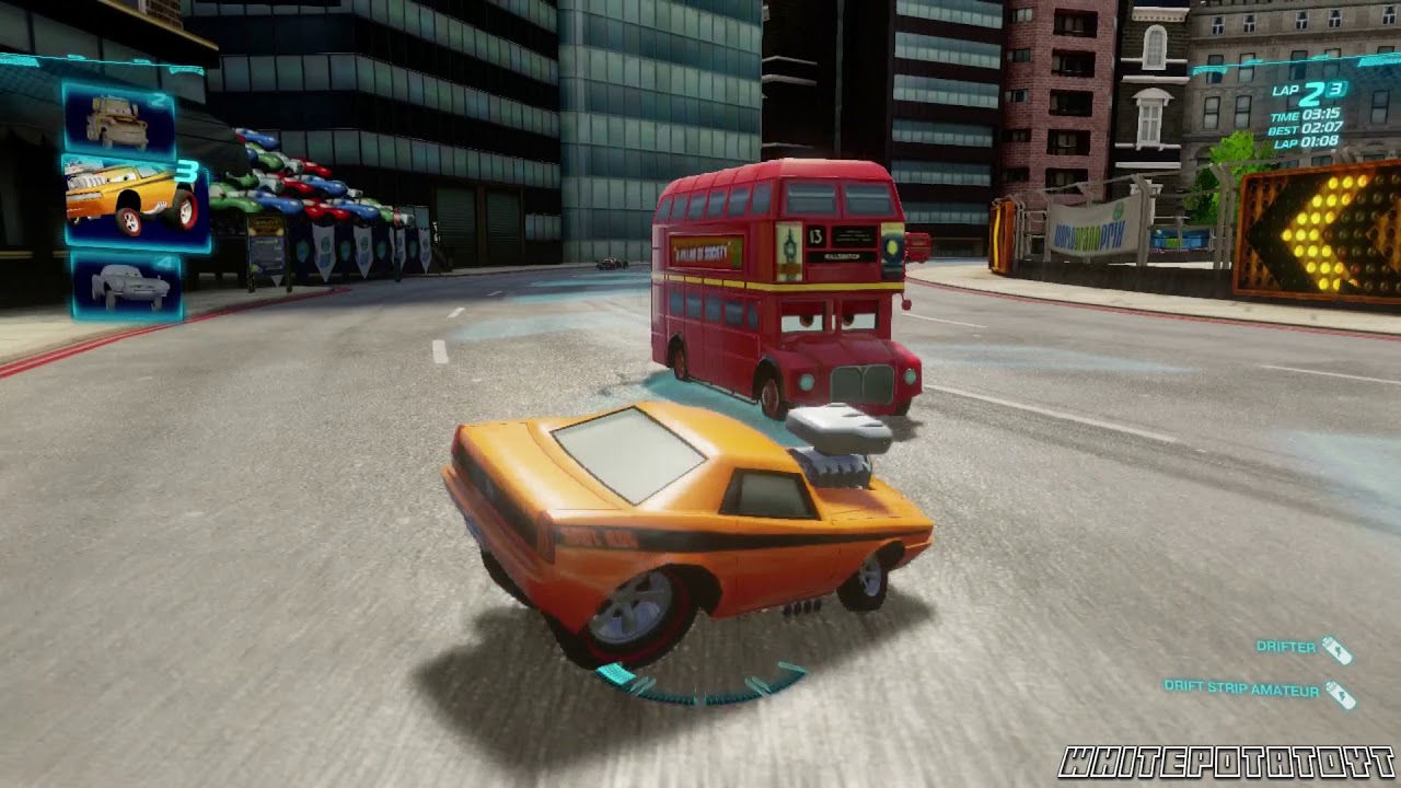 Cars 2: The Video Game | Snot Rod - Hyde Tour | WhitePotatoYT!