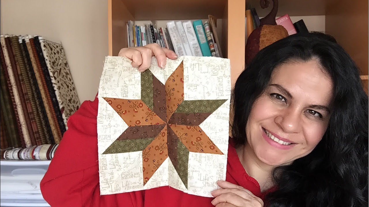 Bloque 11 de estrella patchwork
