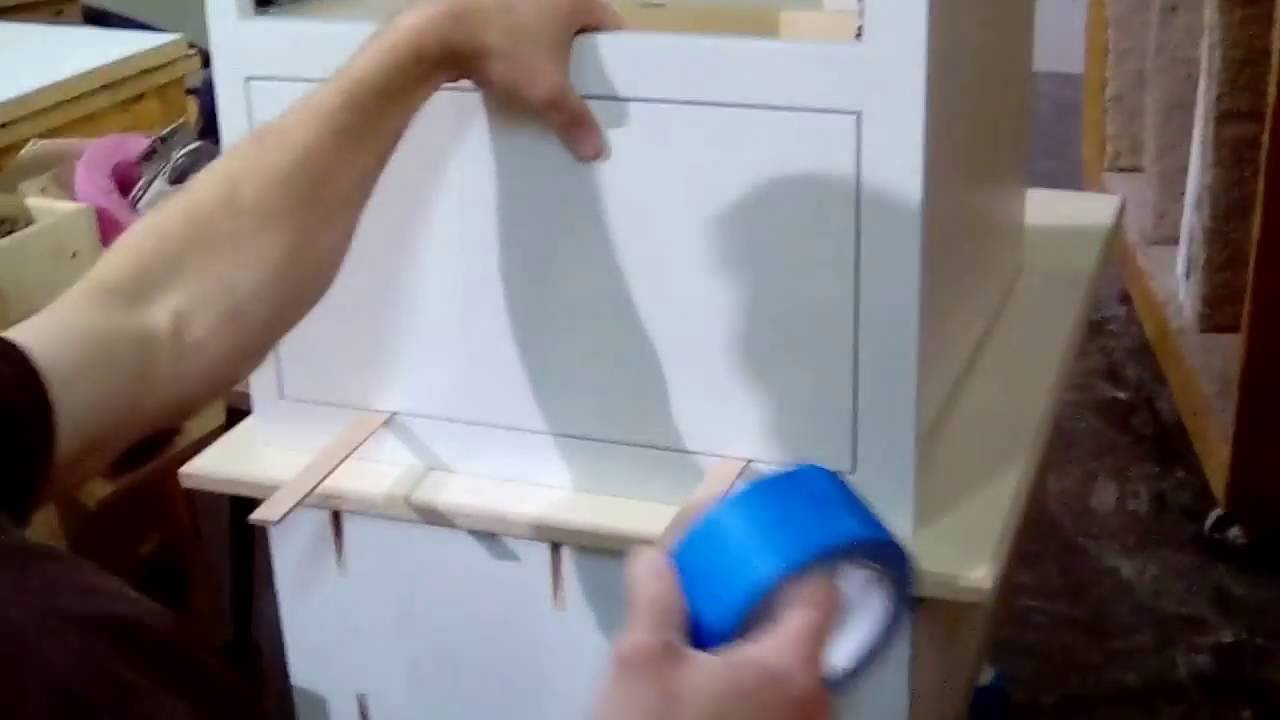 Mounting drawer fronts inset cabinet full extension