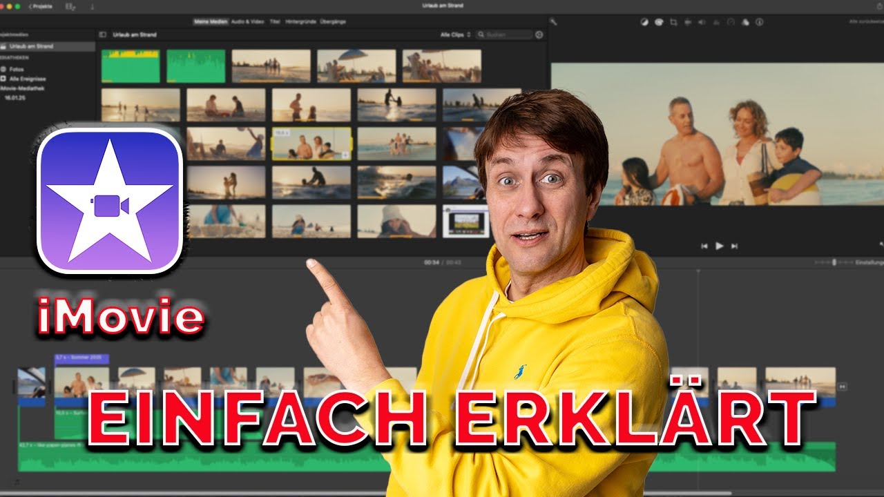 iMovie Videoschnitt für Anfänger - So einfach gehts