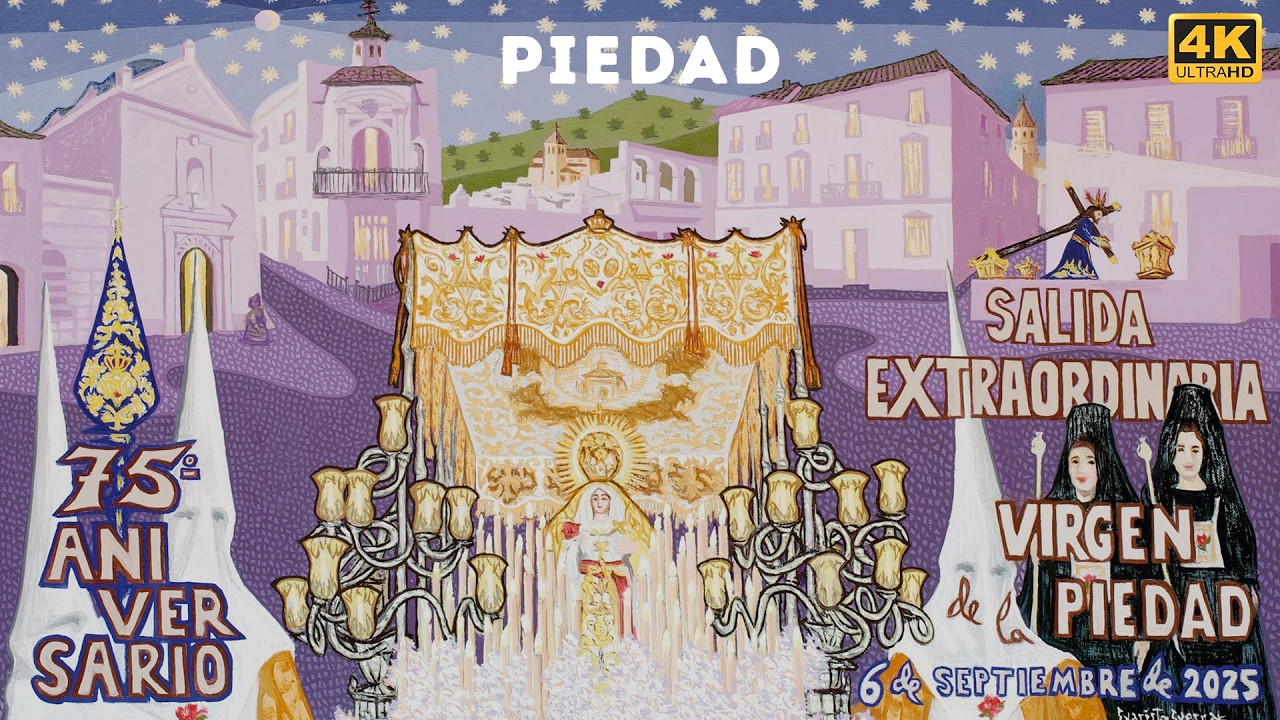 2025 - Procesión Extraordinaria Piedad| Véle-Málaga [4K] HDR