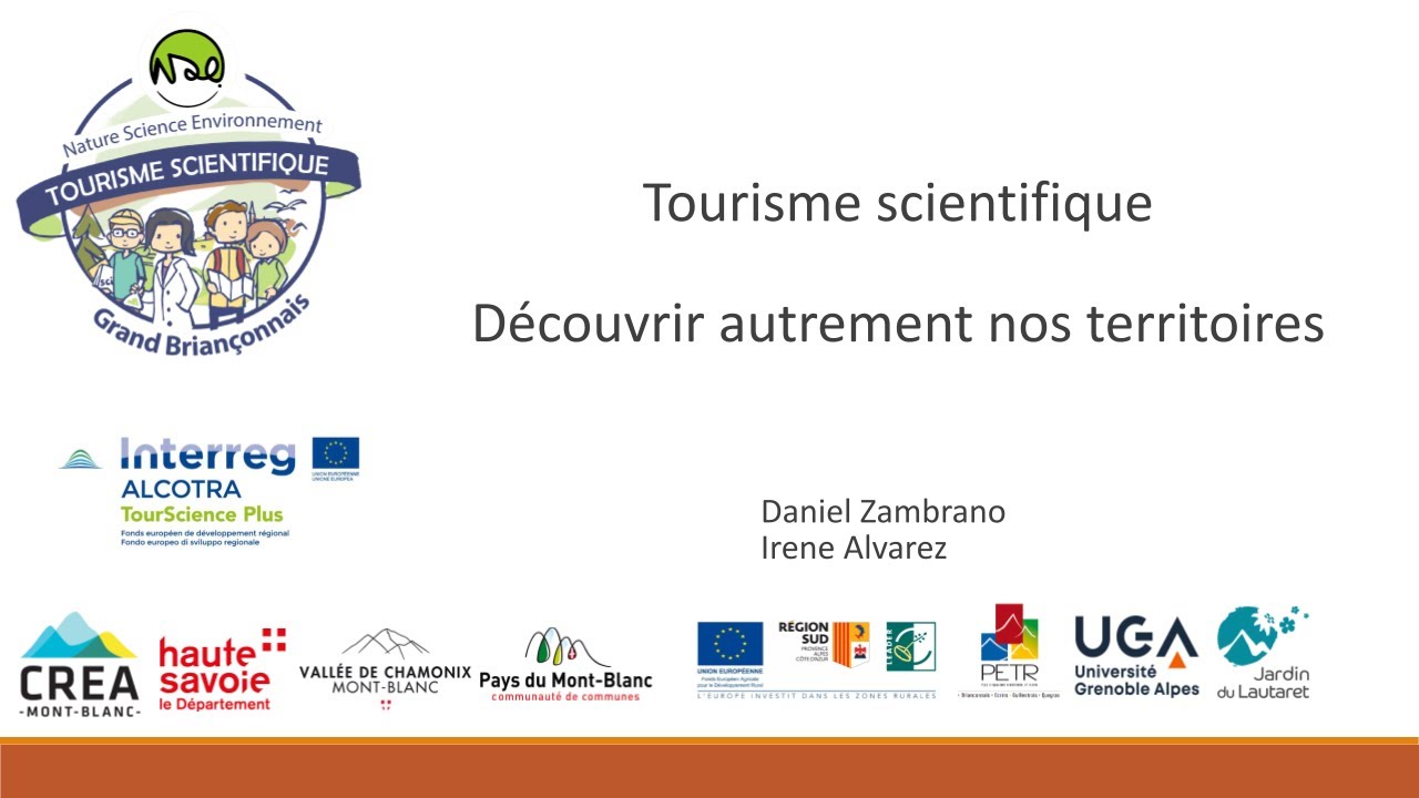 Conférence #ScienceSandwich : Tourisme Scientifique, découvrez autrement nos territoires