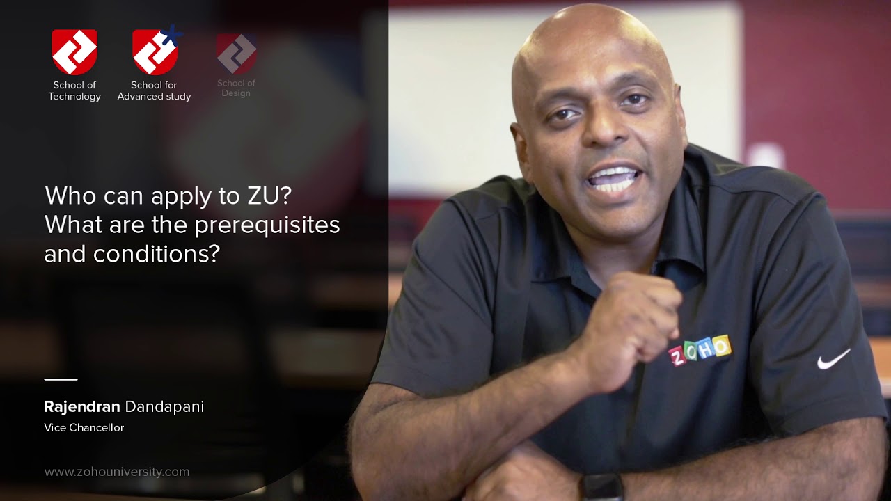 06  Who can apply to Zoho Schools? What are the prerequisites and conditions?