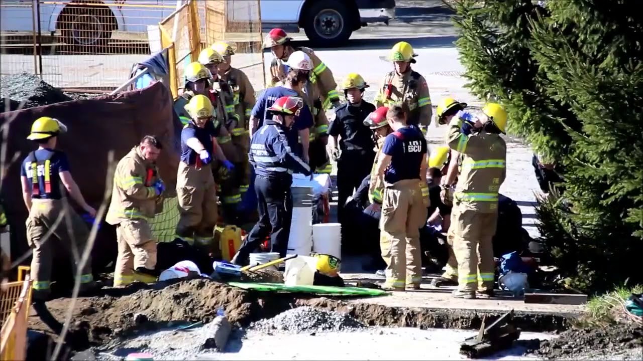 Raw footage: One dead after construction site accident
