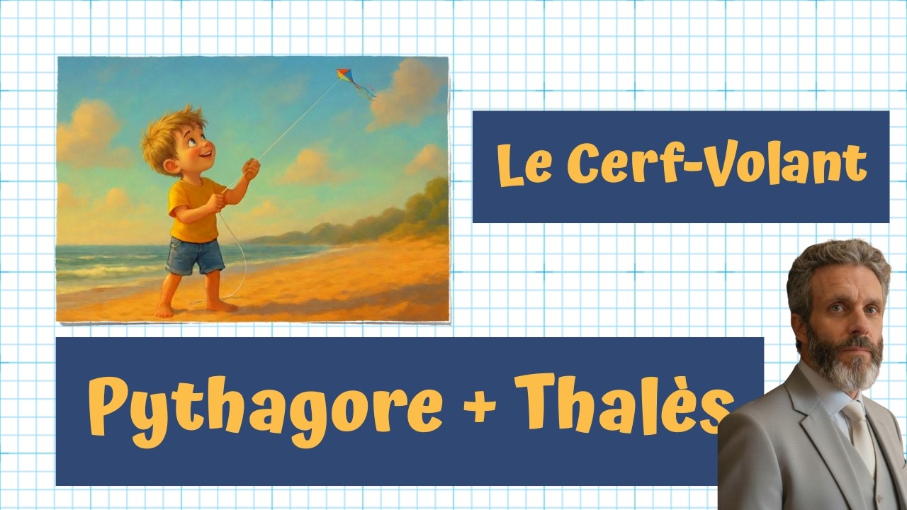Le Cerf Volant | Théorème de Pythagore et Théorème de Thalès