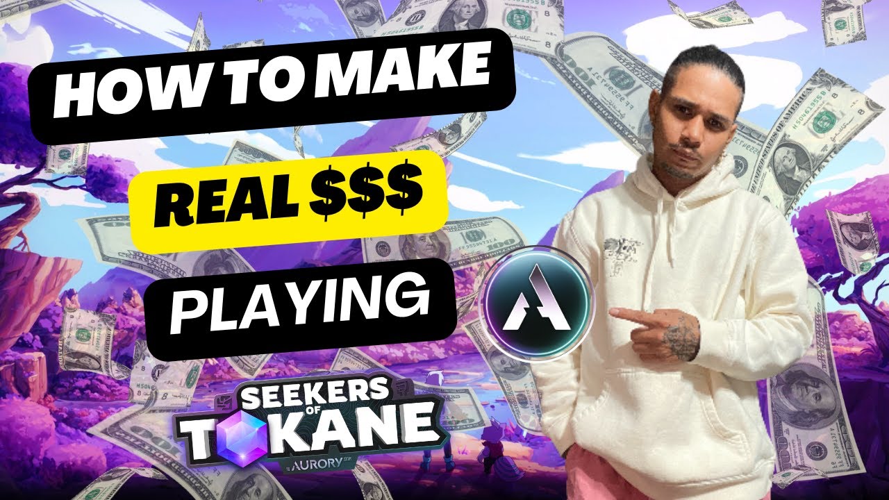 How to Make Real Money Playing Crypto Games! Seekers of Tokane: Aurory!